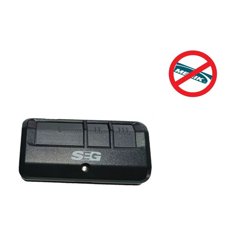 Control Remoto Seg Tx Steel De Visera Tres Botones