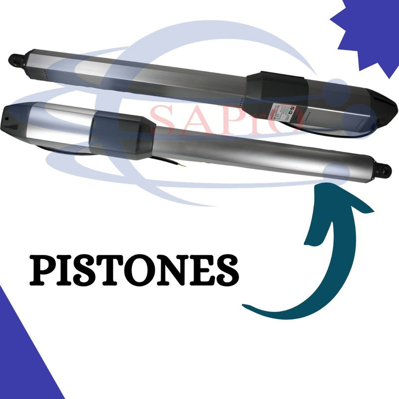 Pistones Seg Pivus 300 Con Baterias De Resplado
