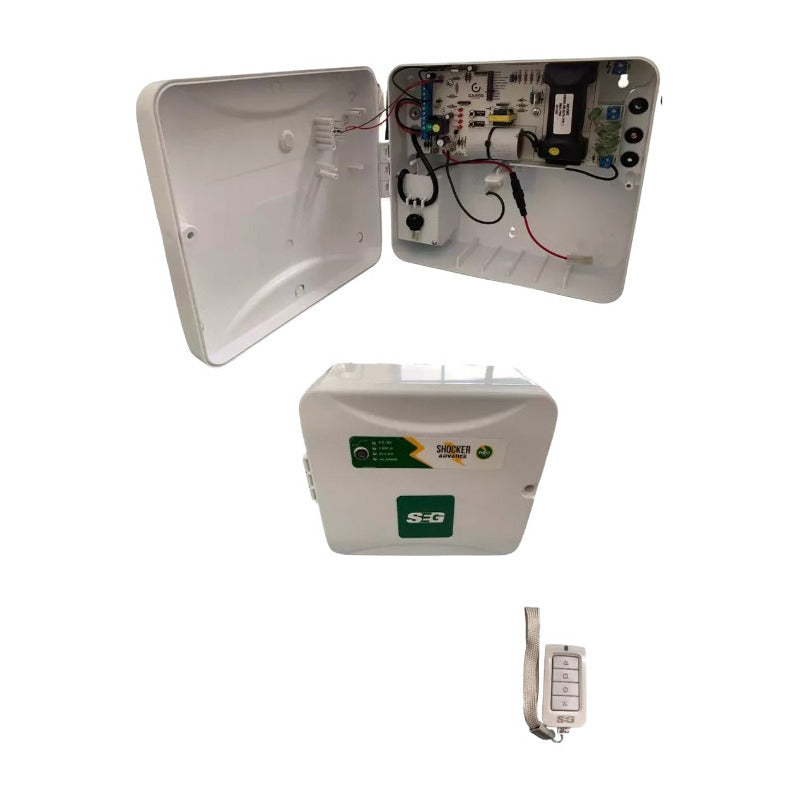 Kit De Cerca Electrica Seg Shocker Pro Con 40 Aisladores