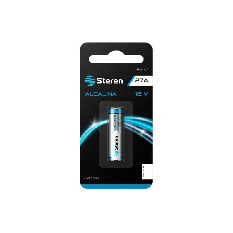 15pz Pila Alcalina Tipo Cilindro 27a 12v Steren Bat-27a