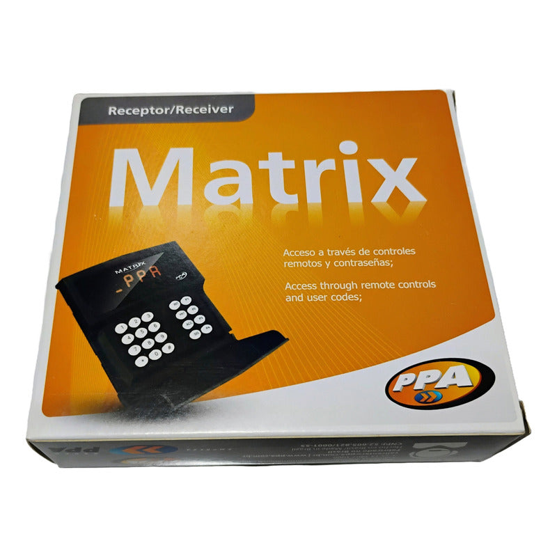 Receptora Matrix Ppa Frecuencia 433.92 Mhz, Controles Ppa