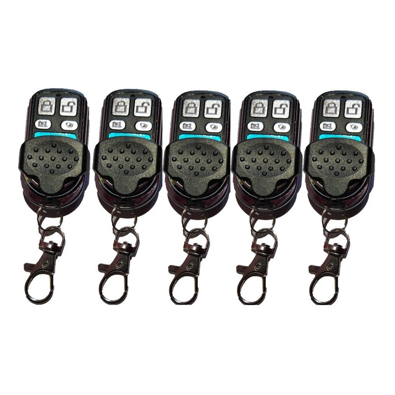 Paquete 5 Controles Compatibles Con Seg Tx Plata Aqua, Ppa