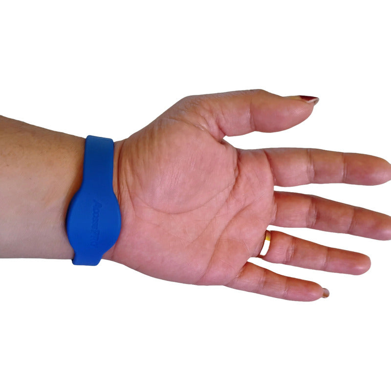 Brazalete De Proximidad 125khz, 65 Mm Diámetro , Color Azul