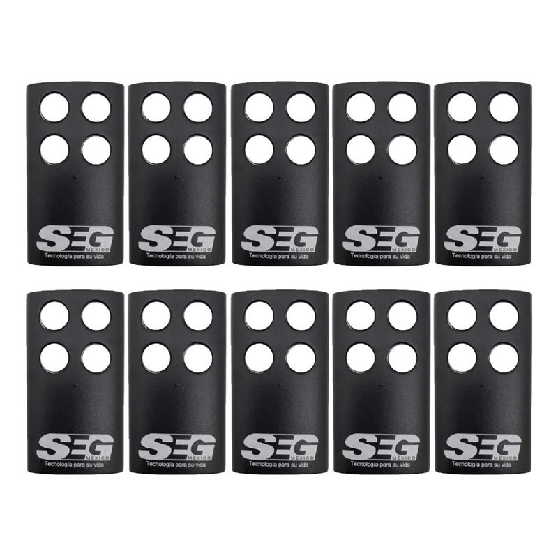Paquete 10 Controles Remotos Pivus 250-300 Marca Seg