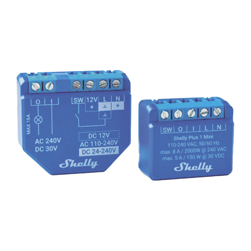 Mini Interruptor Inteligente Wi-fi 1 Canal Shelly 1 Mini 8 A