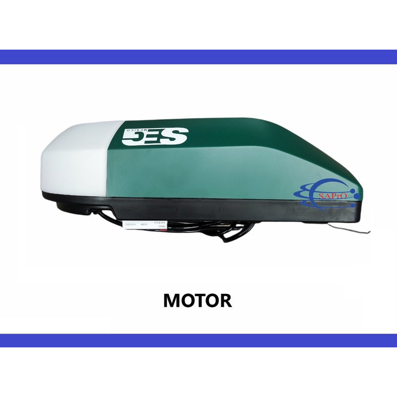 Motor De Portón Seg Rc 800 127v 433mhz Color Verde Oscuro Para Uso Intensivo
