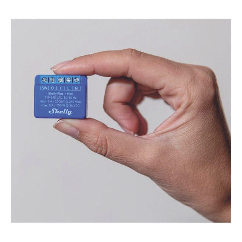 Mini Interruptor Inteligente Wi-fi 1 Canal Shelly 1 Mini 8 A