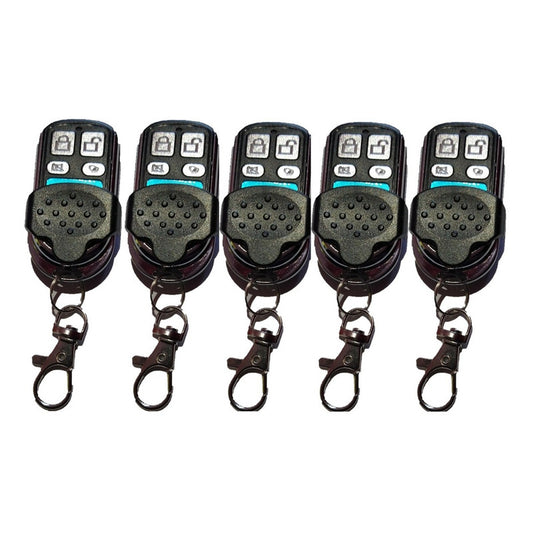 Paquete 5 Controles  Compatibles Con Seg Tx Plata Aqua, Ppa