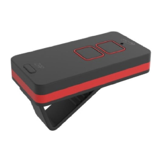 Control Transmisor Zap Ppa Para Portones Automatizados Color Negro Rojo
