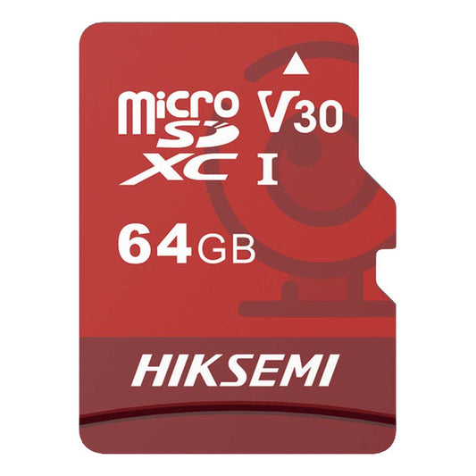 Hikvision Memoria Microsd De Clase 10 64gb Especializada Para Videovigilancia Uso 24/7 Compatibles Con Cámaras Hikvision Y Otras Marcas Modelo Hs-tf-e1/64g